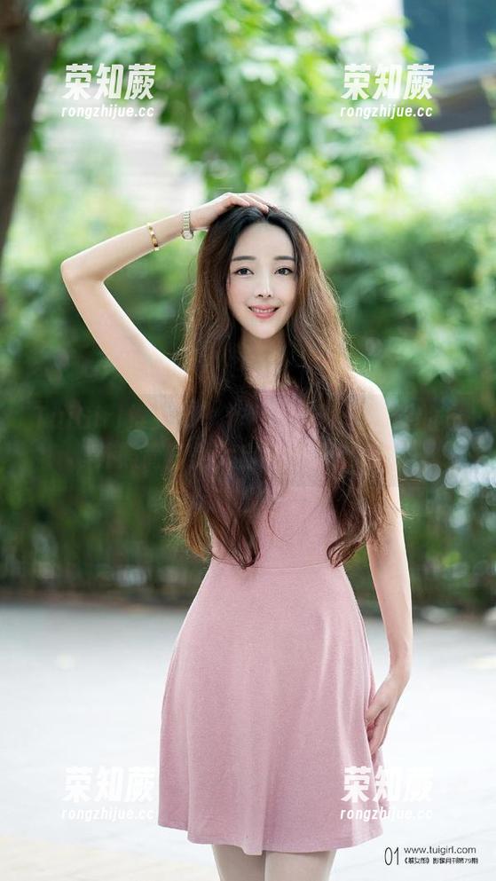 TuiGirl推女郎-王明明 TuiGirl推女郎 - 作品更新!王明明的户外照简直是大自然的调皮鬼!